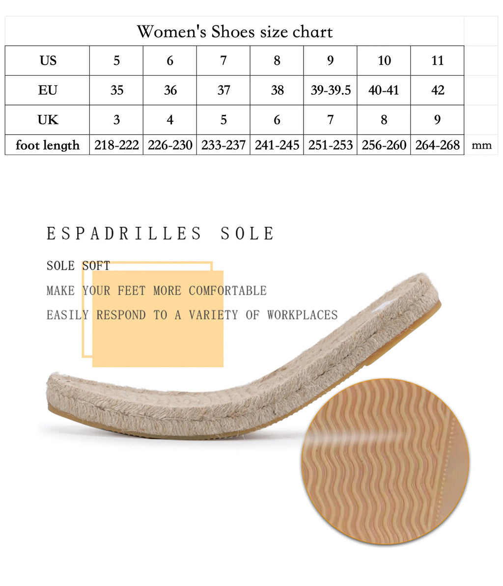 White espadrilles for women flat closed toe shoes