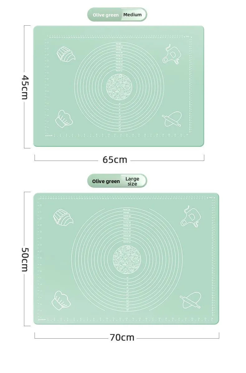 Silicone Baking Mat Pizza Dough Mat Pastry Kitchen Gadgets Cooking Tools Bakeware Kneading Accessories