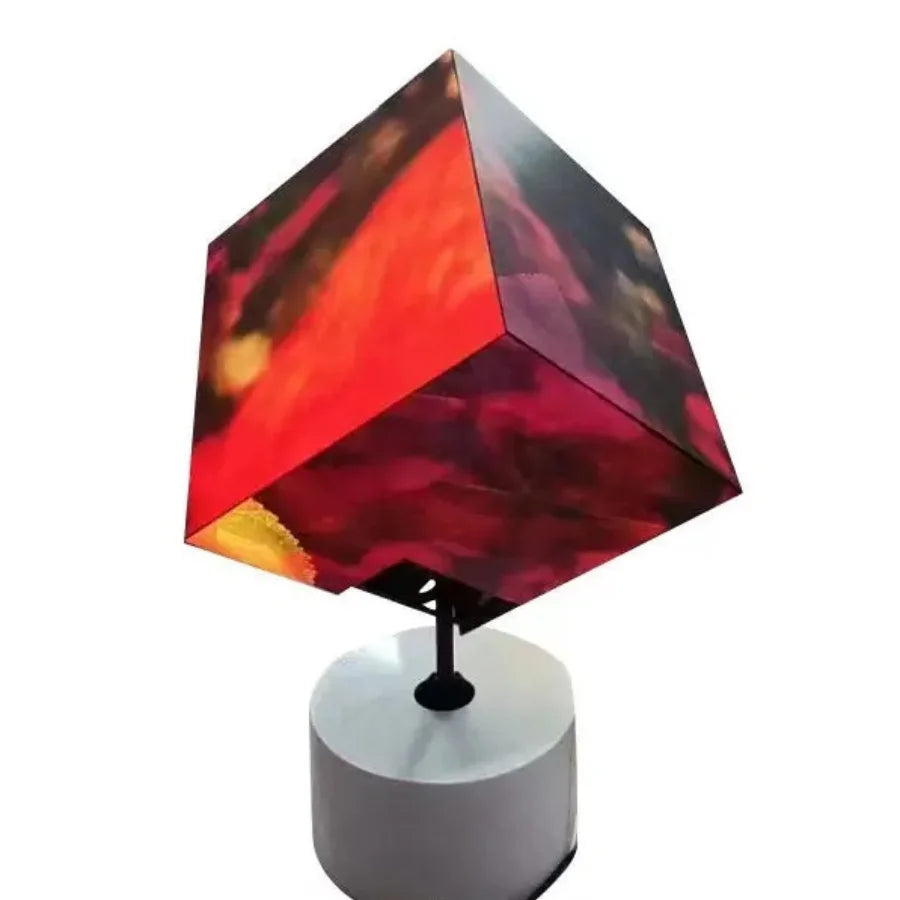 P2.5-P4 Indoor 3D Cube LED Display – 4/5-Sided HD Video Walls