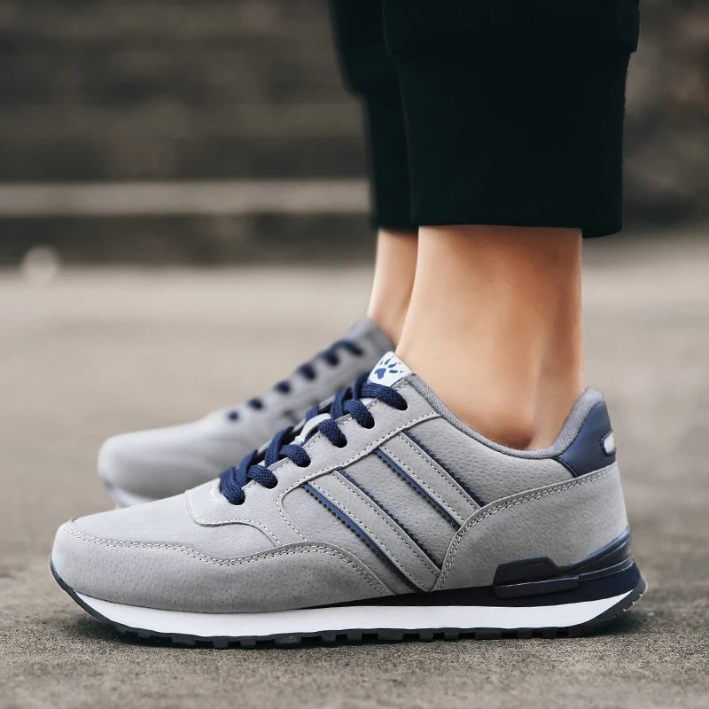 Men's Sneakers Cemented Shoes Autumn Light Walking Shoes Lace-up Spring Daily Shoes Outdoor Tenis Masculino Zapatillas Hombre