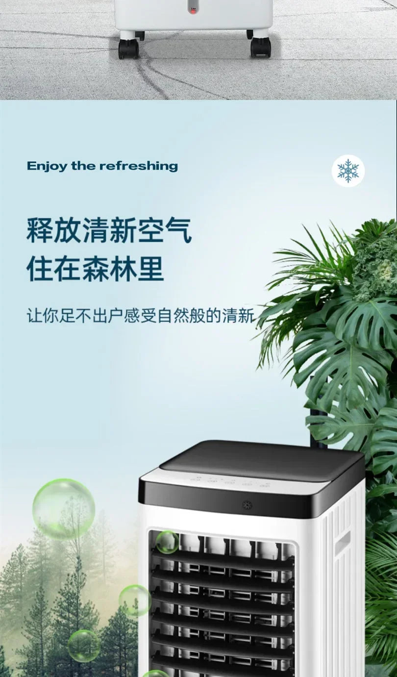 Superior Water Tank Visual Chiller Air Conditioner Fan 110V-220V Household Refrigeration Small Mobile Water Cooling Air Conditio