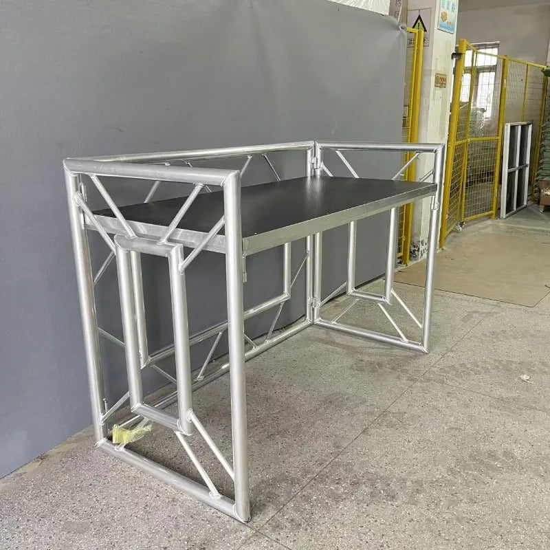 Aluminum Alloy Folding Mobile Booth Truss Flexible Stage Display Stand