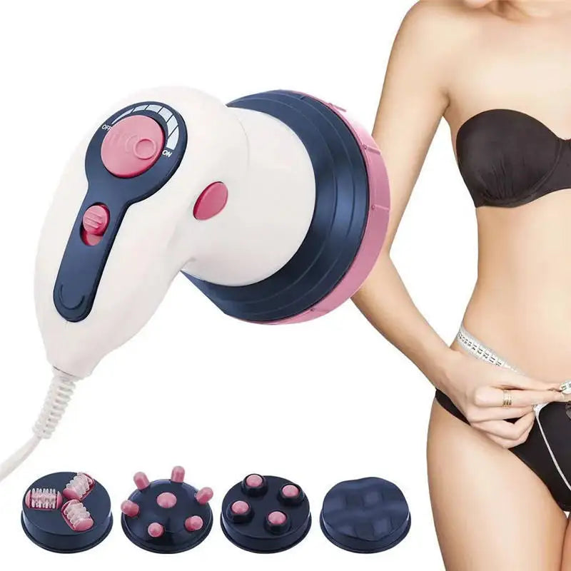 Body Electric Massager Anti Cellulite Portable Fat Slimming Health Care Massage Instrument Vibration Cervical Spine Neck Waist