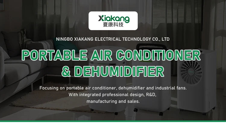 Hot Cooling Heating Dehumidification Mobile 10000 Btu Portable air Conditioner with Touch Screen Control Panel