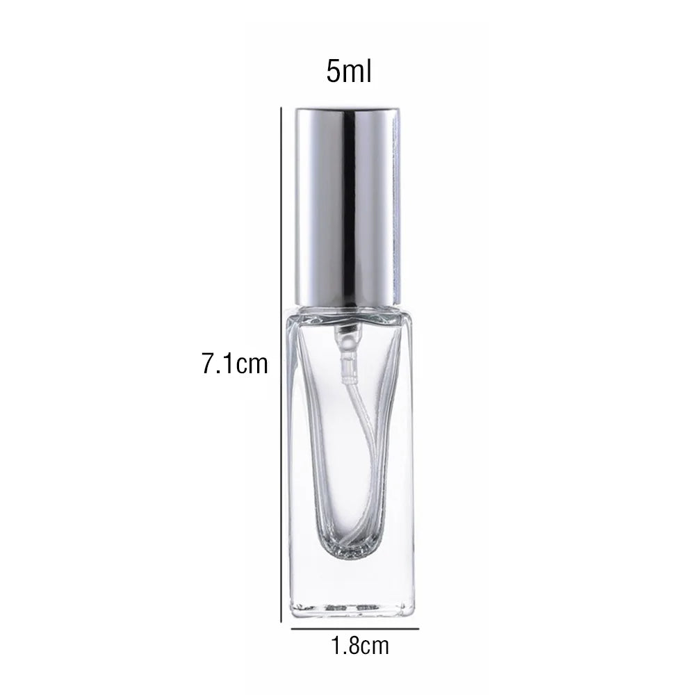 5/10/18/30ML Mini Perfume Spray Bottles Glass Shell Spray Atomizer Portable Travel Perfume Storage Bottle Points Bottling Drops