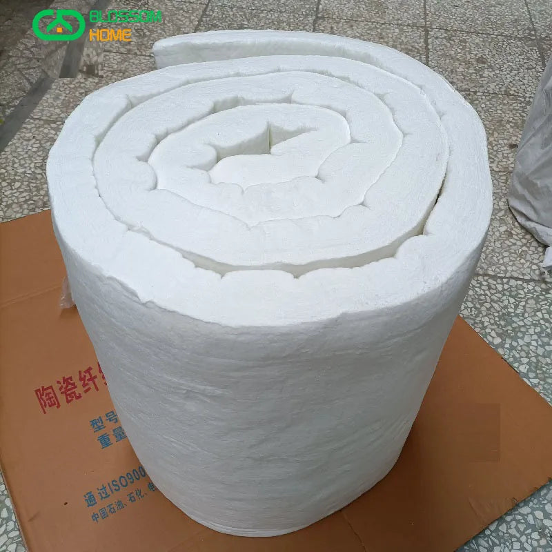 NEW 1650℃ High Temperature Resistance Zirconium Bearing Ceramic Fiber Blanket Fire Resistant Insulation Cotton 50mm 60mm Thick