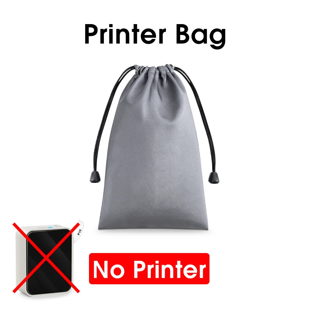 Thermal Label Printer Marklife P15 Labeling Machine Mini Printer Wireless Bluetooth Label Maker or 3PK Adhesive Label Tape