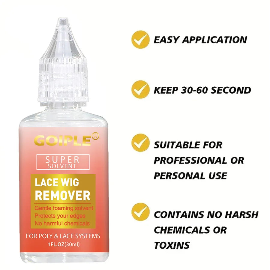Styling Hair Wax Stick Broken Back Hair Smoothing Finishing Solid Wax Fast-drying Waterproof Lace Adhesive Pre-closure Wig Glue