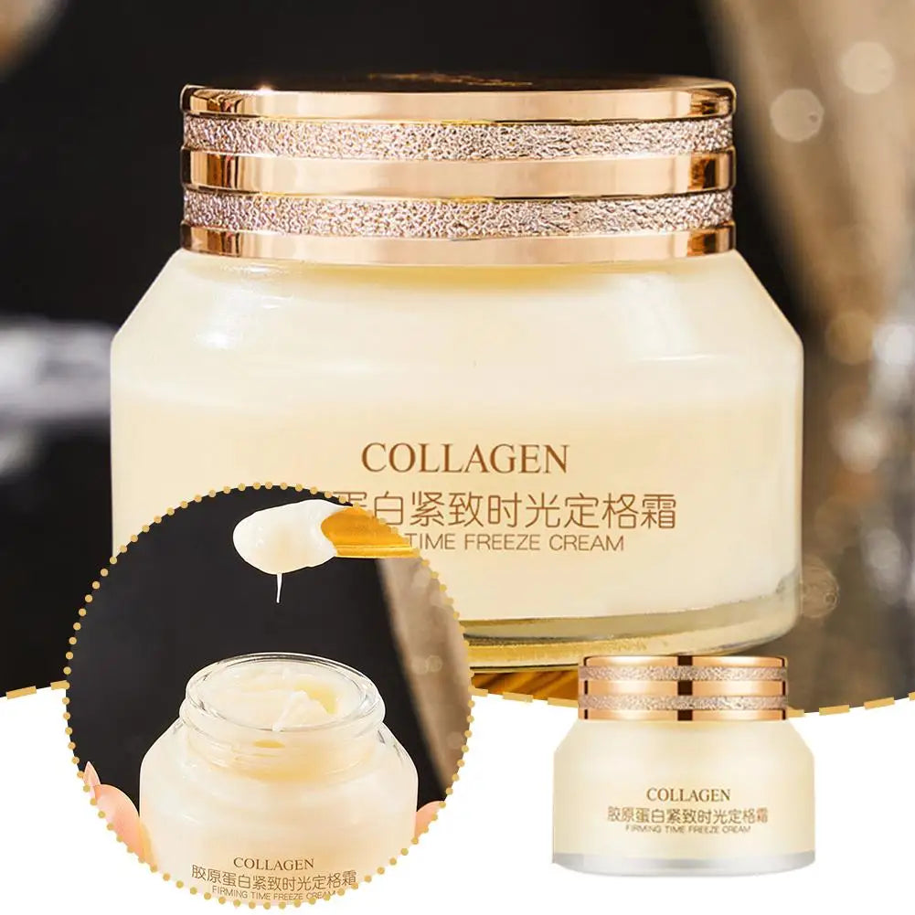 Collagen Face Cream 50G Lifting Firming Cream Moisturizing, Illuminating,Reduces Wrinkles & Fine Lines Brighten Skin Products