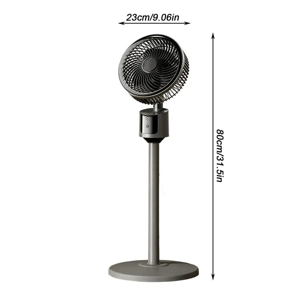 Air Circulator Fan Long-Distance Oscillating Floor Fan Floor Standing Desk Fan house air circulator USB interface silent fan