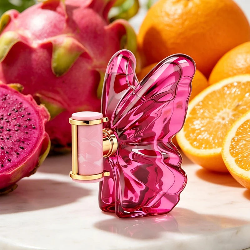 Creative Butterfly-shaped Perfume 35ml Citrus Vanilla Jasmine Luxury Eau De Toilette Women's Long-lasting Charming Fragrance