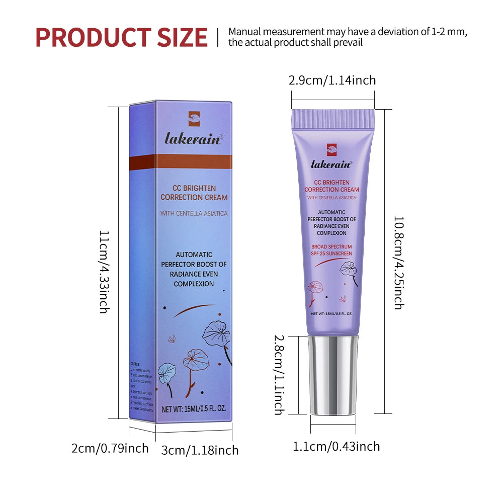 Redness/Brightening/Hydrogel Correction Evens Out Brightens Skin Tone Centella Asiatica Extract Soothes&Repairs Skin Product