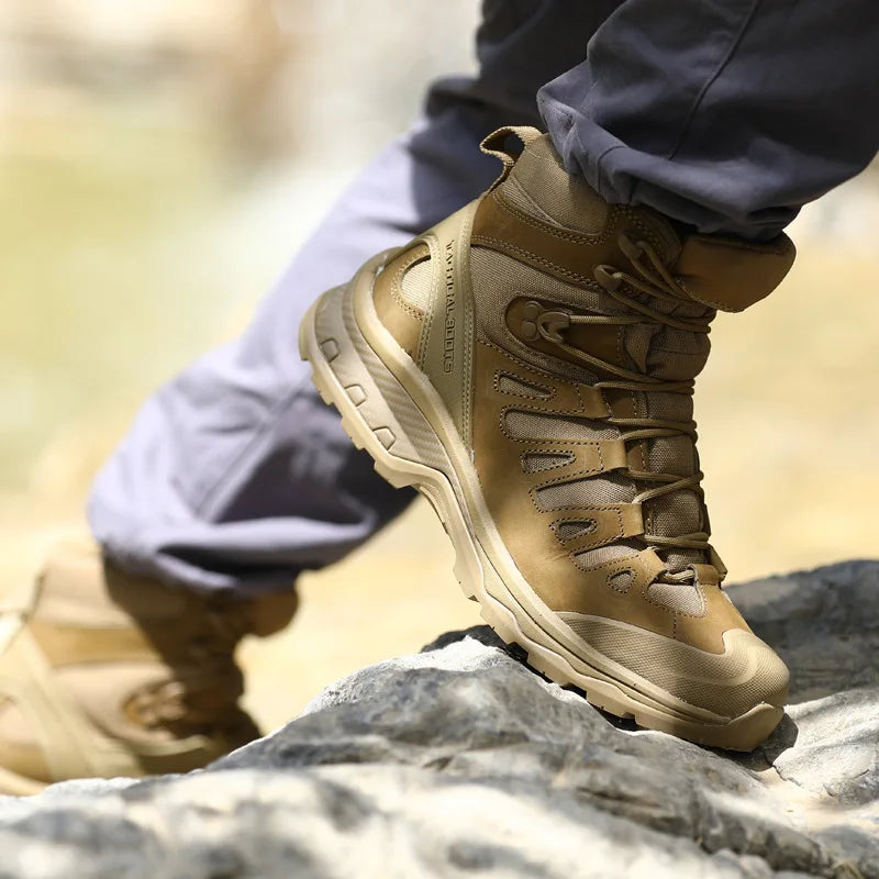 Outdoor China Tactical Shoes American City Commuter Desert Hiking Mountaineering Special 680 Tactical Boots