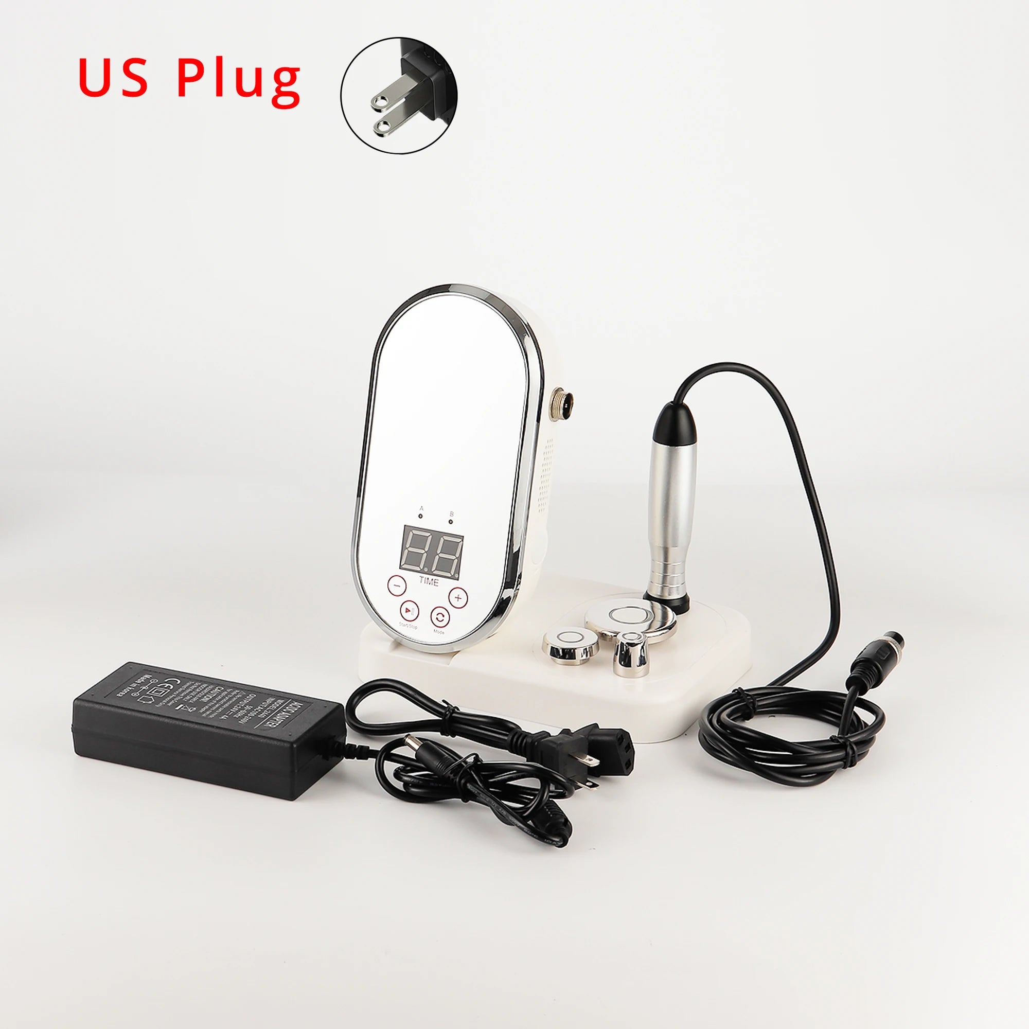 BEEMYI Mini Facial Beauty Device Warm Massage Pulse Care Tool for Home Skin Care