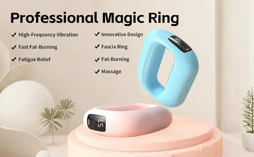 Rechargeable Body Slimming Machine Weight Loss Crazy Fat Burning Massage Fitness Belt Beauty Tool Constipation Fascia Ring