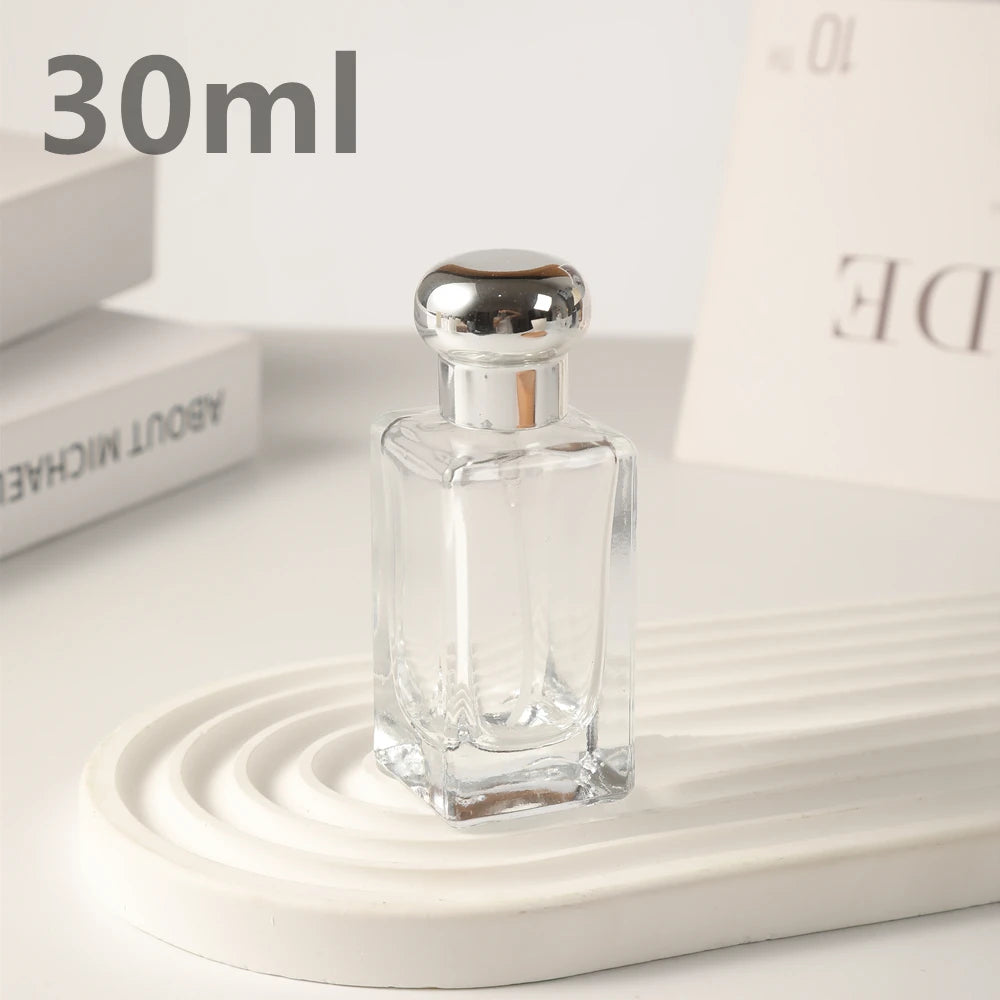 1pcs 30ml 50ml Luxury Crystal Glass Perfume Bottle Vintage Empty Portable Travel Refillable Rechargeable Spray Atomizer Women