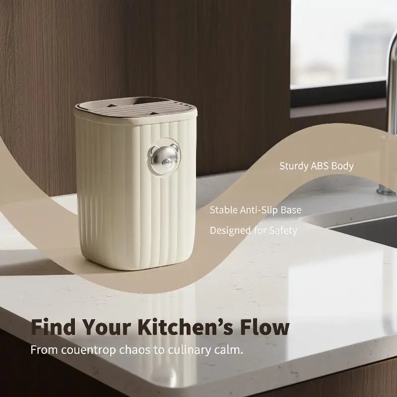 Multifunctional Kitchen Tool Holder Organize Utensils Space-Saving Durable Storage Box