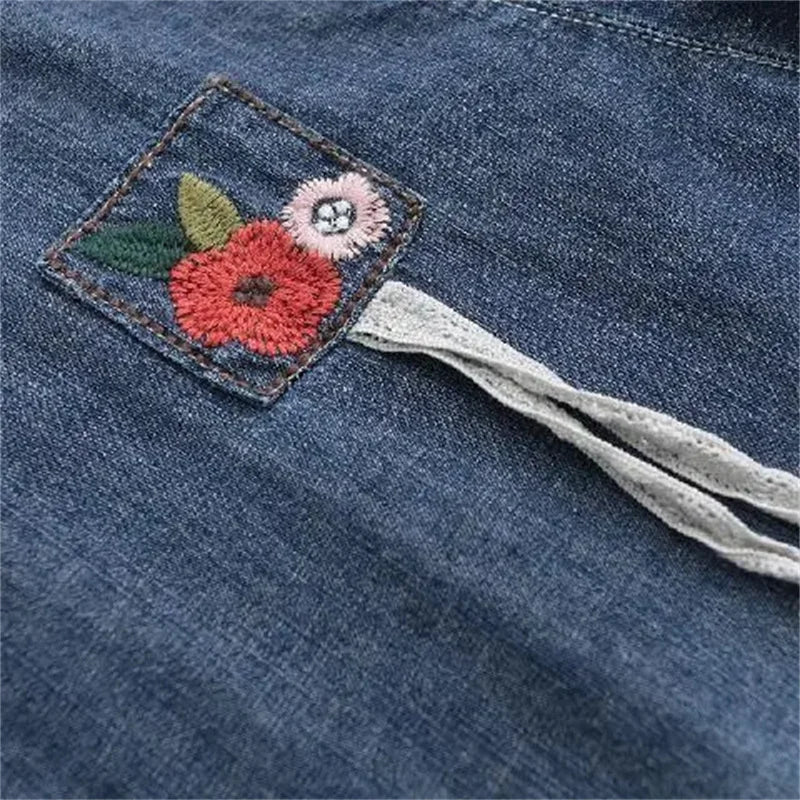 Women Denim Set Female Jeans Two Piece Set 2025 New Spring Summer Thin Korean Loose Cowboy Pants 2 Piece Set Large Size 2PCS