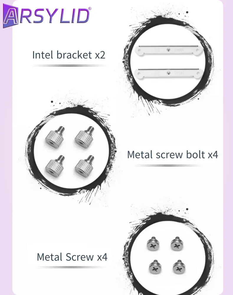 LGA20xx-SS2 LGA2011 LGA2066 Mounting Kit Bracket for Thermalright PA-120 SE FC140 FS140
