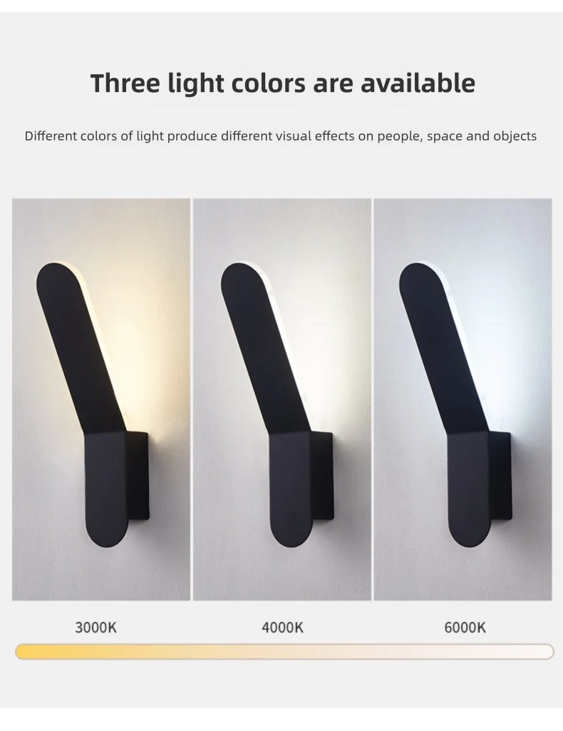 LED outdoor wall lamp IP65 modern simple waterproof hotel villa garden door creative outdoor lighting