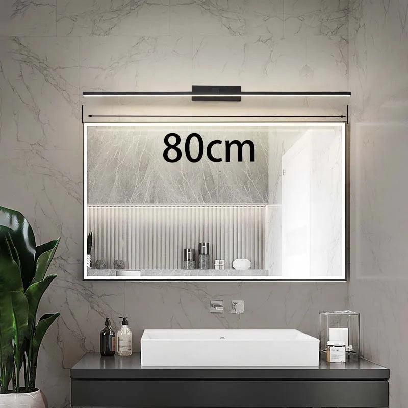 Modern LED Indoor Wall Lights, Bathroom Mirrors, Headlights, Study Rooms, Bedrooms, Waterproof, Creative Wall Lights, Lighting