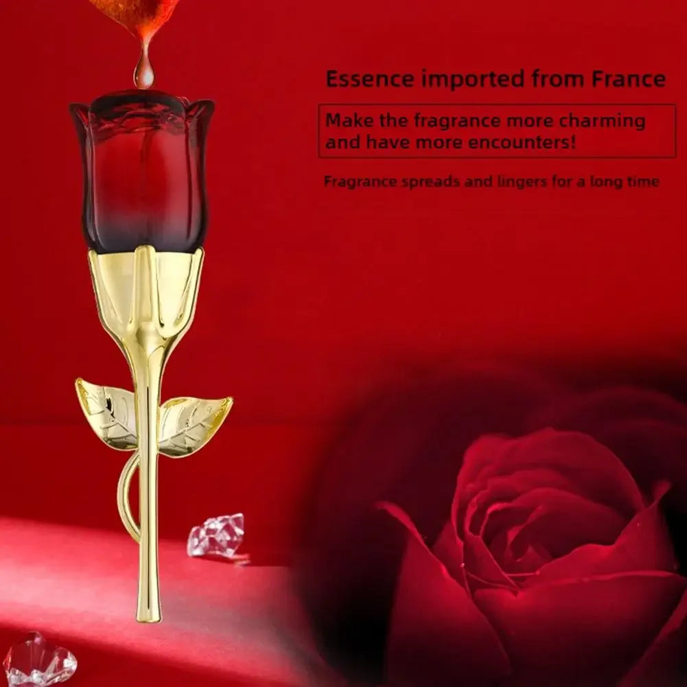 50ML Midnight Rose Perfume for Women - Long-Lasting Floral Fresh Elegant Body Spray Pheromone Gift Charming Light Fragrance