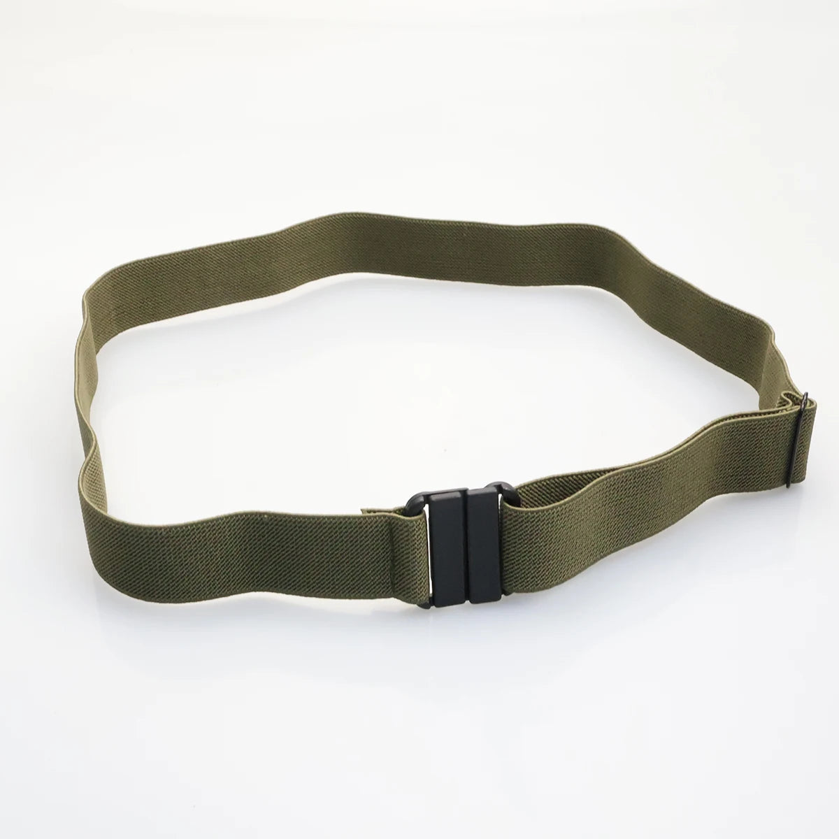 Casual Solid Color Elastic Belt Metal-free Ultra-light Elastic Belt Maximum length 140cm