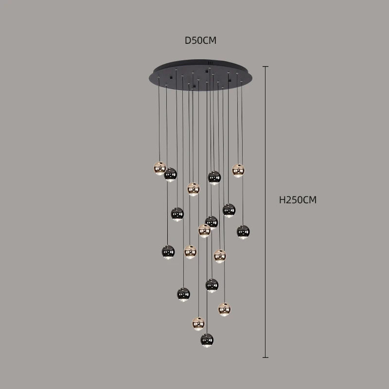 Modern Home Decor Led Lights Pendant Light Lamps  Chandeliers For Living Room Hanging Light Indoor Lighting