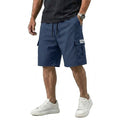 Multi-Pocket Cargo Short Pants Summer Knee Pants Jogging Gym Man Casual Work Short Man Beach Tactical Shorts Baggy Pants Men