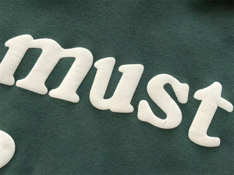 Foam Logo Ye Must Be Born Again Hoodie Men Women Best Quality Oversize Kanye West CPFM.XYZ Sweatshirts