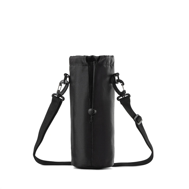 Portable Oxford Cloth Circular Insulated Bottle, Cooler Bags, Camping Accessories, Water Bottle Bag, 1.5L