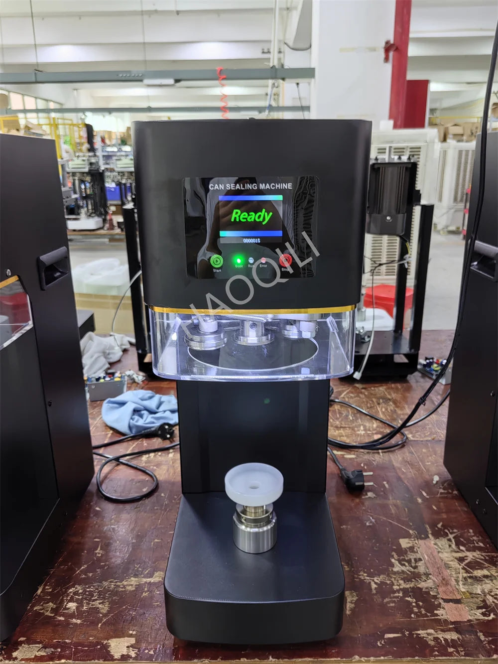 Fully Automatic Can Sealing Machine Commercial Plastic Can Capping  Aluminum Cap Milk Tea Shop Cup  Sealing Machine