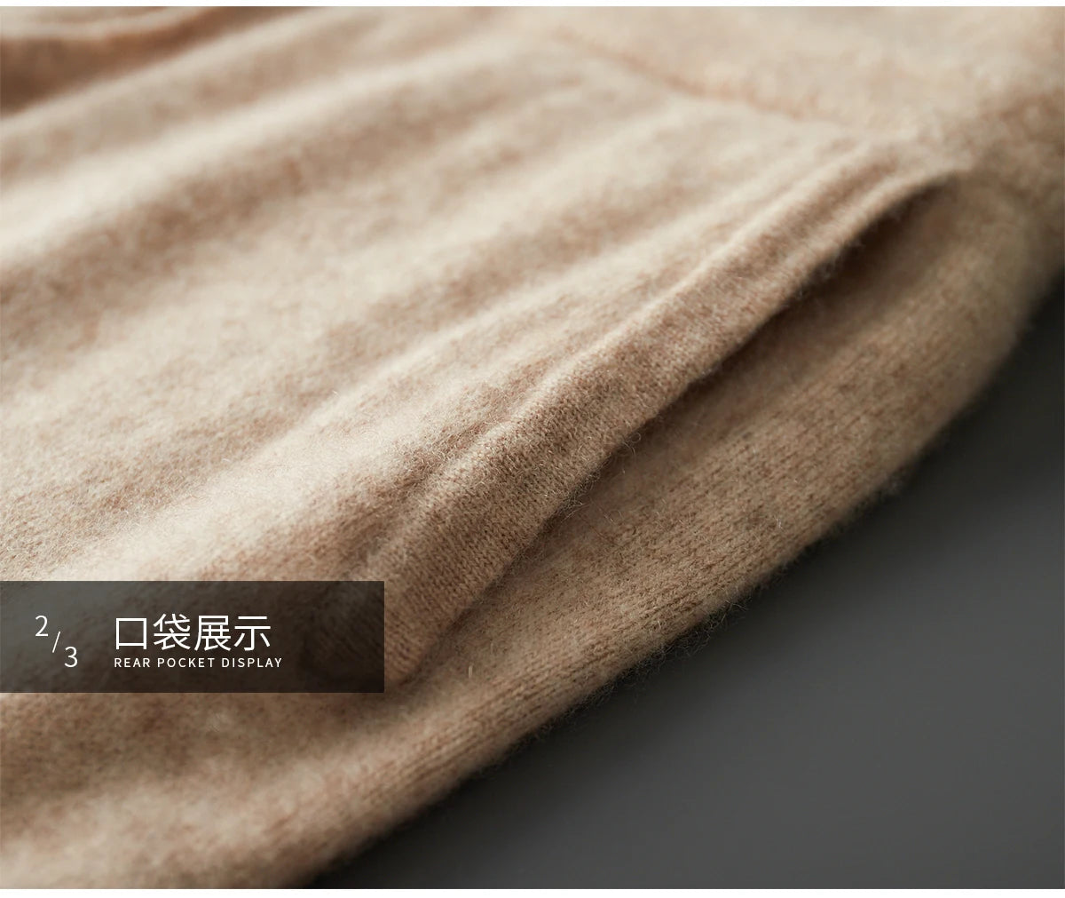 Men's 100% Merino Wool Two-piece Suit Knitting Hooded Collar Pullover and  Wide-leg Pant Autumn Winter Thickened Warm Sweater