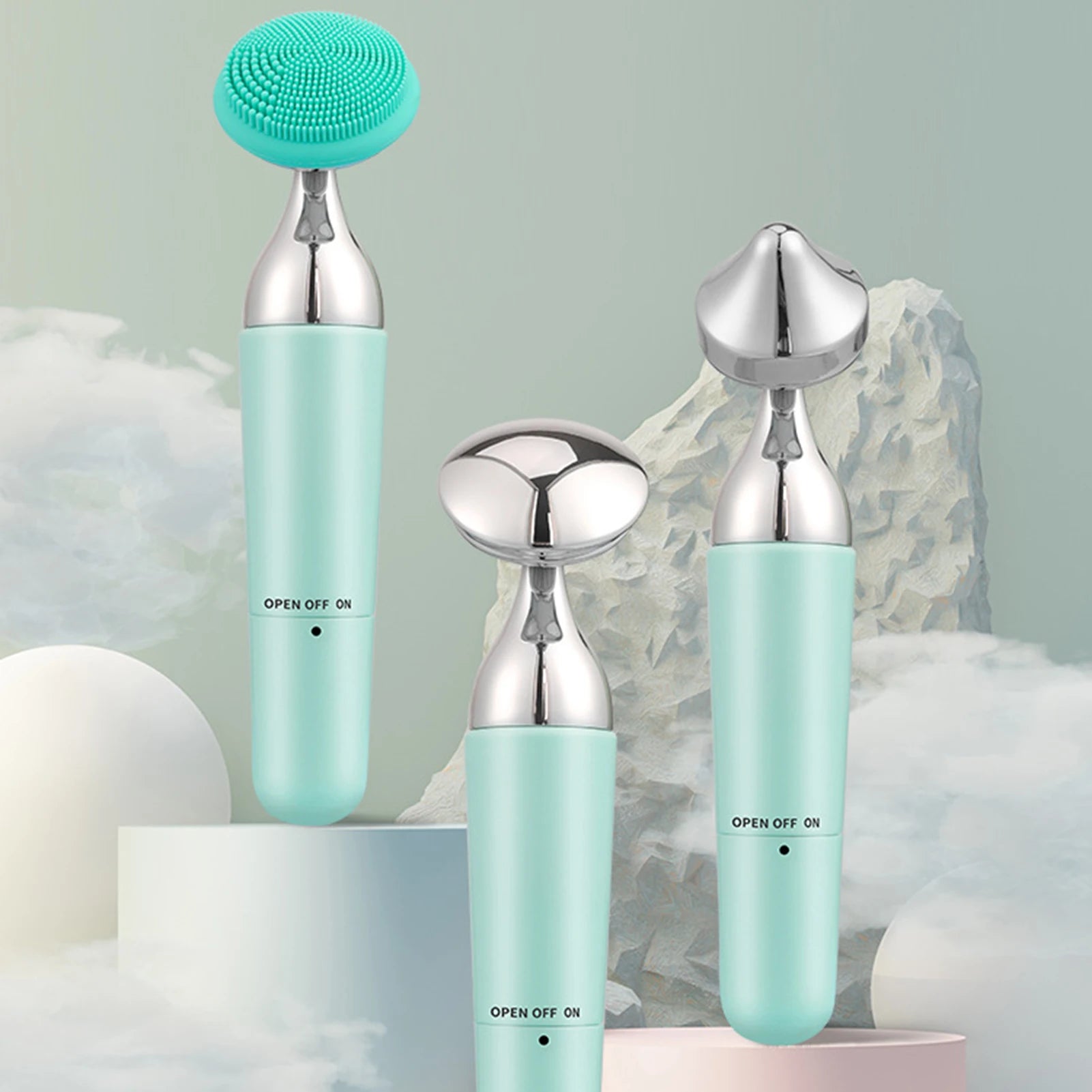 Deep Cleansing Skin Facial Beauty Massager All-around Skin Care Machine Caring For Skin Elasticity And Lines