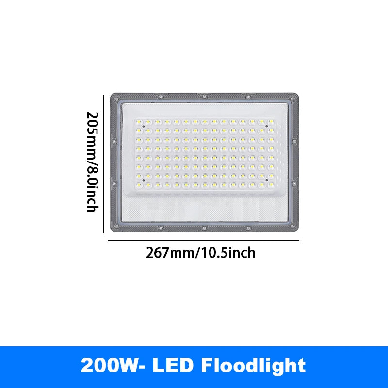 50W 100W 200W 300W 500W Led Floodlight Outdoor IP66 Waterproof 220V Reflector LED Garden Lighting Street Lamp Wall Flood Lights
