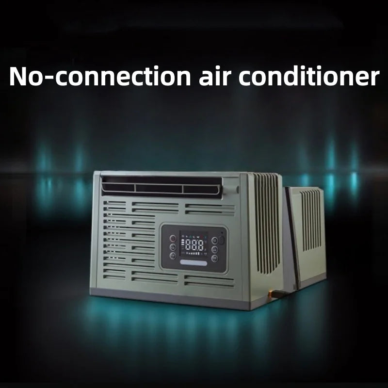 Small Portable Car Energy Saving Air Conditioner Ductless Hassle -Free Portable Parking Air Conditioner for Car Window Mounting