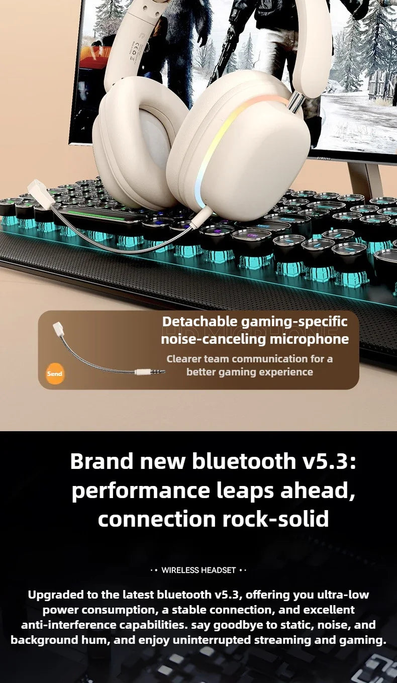 Original Bluetooth Headphone Headset SY-T3 High Quality Noise Reduction Wireless Microphone Wired Earphone Gamers Headphones