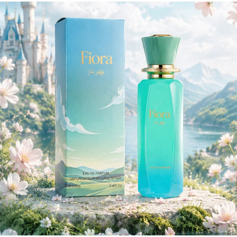Women Eau De Parfum 100ml Long Lasting Floral Fruity Scent Gradient Bottle Design Fresh Fragrance Daily Dating Perfume For Women