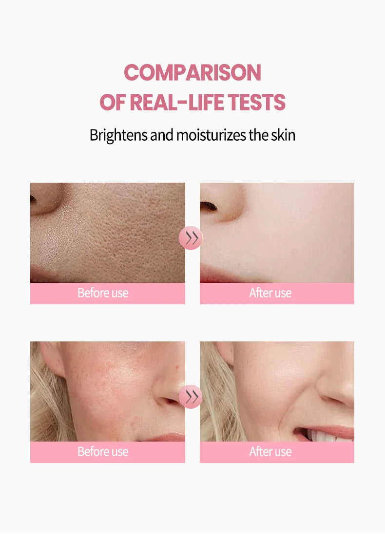 Niacinamide Collagen PDRN Face Cream - Korean Pink Capsule Moisturizer, Non Greasy & Brightening for Uneven Skin Tone