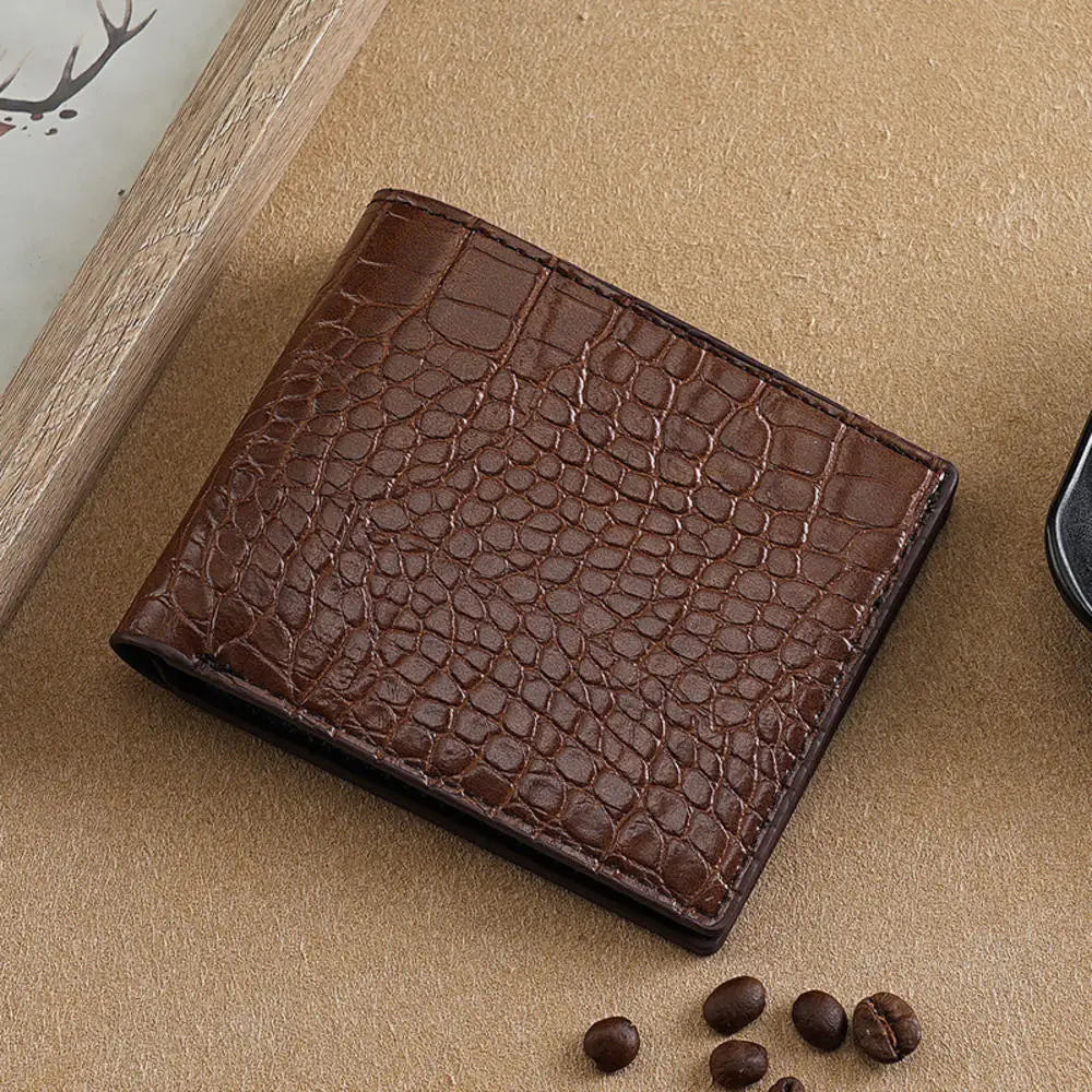 Vintage PU Leather Mens Wallets Solid Sample Style Zipper&Hasp Purse Card Holders Famous Brand High Quality Male Wallet