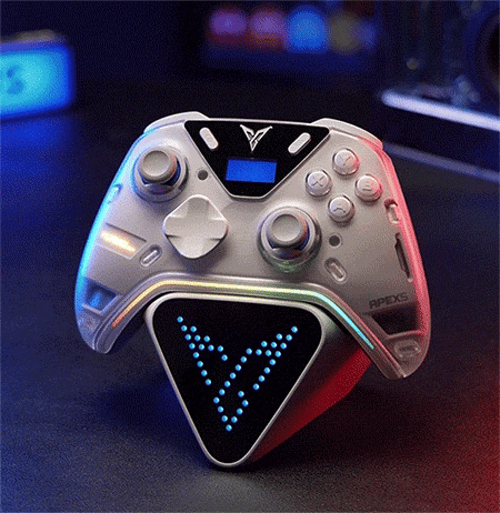 New Flydigi APEX 5 / Vader 5 Pro Charging Dock 2 PRO Customize GIF RGB Animated Bitmap USB Multifunction Expansion Dock