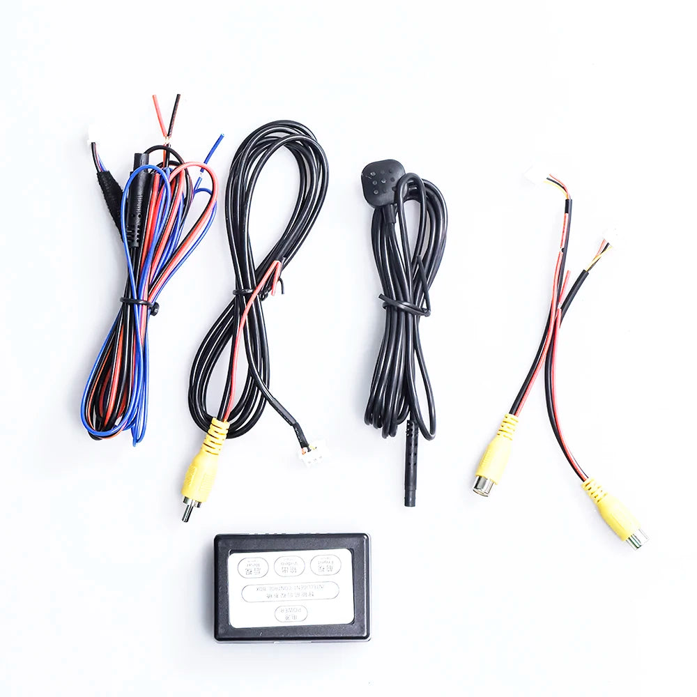 Car Parking Camera Video Channel Converter Auto Switch Front /View Side/Rearview Rear View Control Box with Manual