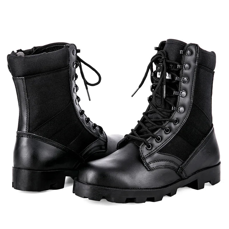 37-48 Training Boots Outdoor Hiking Climbing Shoes Green High Top Desert Boots Work Security Shoes