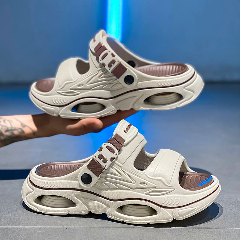 New Popular Summer Non-Slip Slippers for Men and Women, Men's Beach Sandals and Slippers