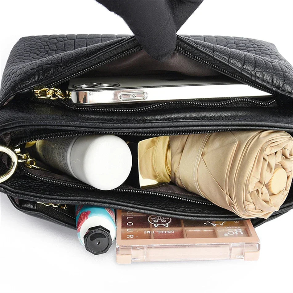 Genuine Brand PU Leather Sac Luxury Handbags Women Bags Designer Shoulder Crossbody Hand Bags for Women 2022 Purses and Handbags