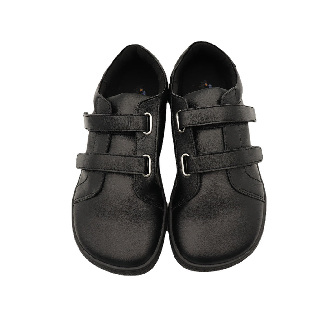 Tipsietoes2025 Autumn Barefoot Leather Sneaker For Women And Man With New Flat Soft Sole