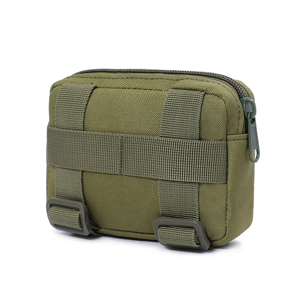 Molle Utility EDC Waist Bag Tactical Pouch Medical First Aid Bag Outdoor Survival EDC Tool Kit Belt Pouch Sports Hunting Bag