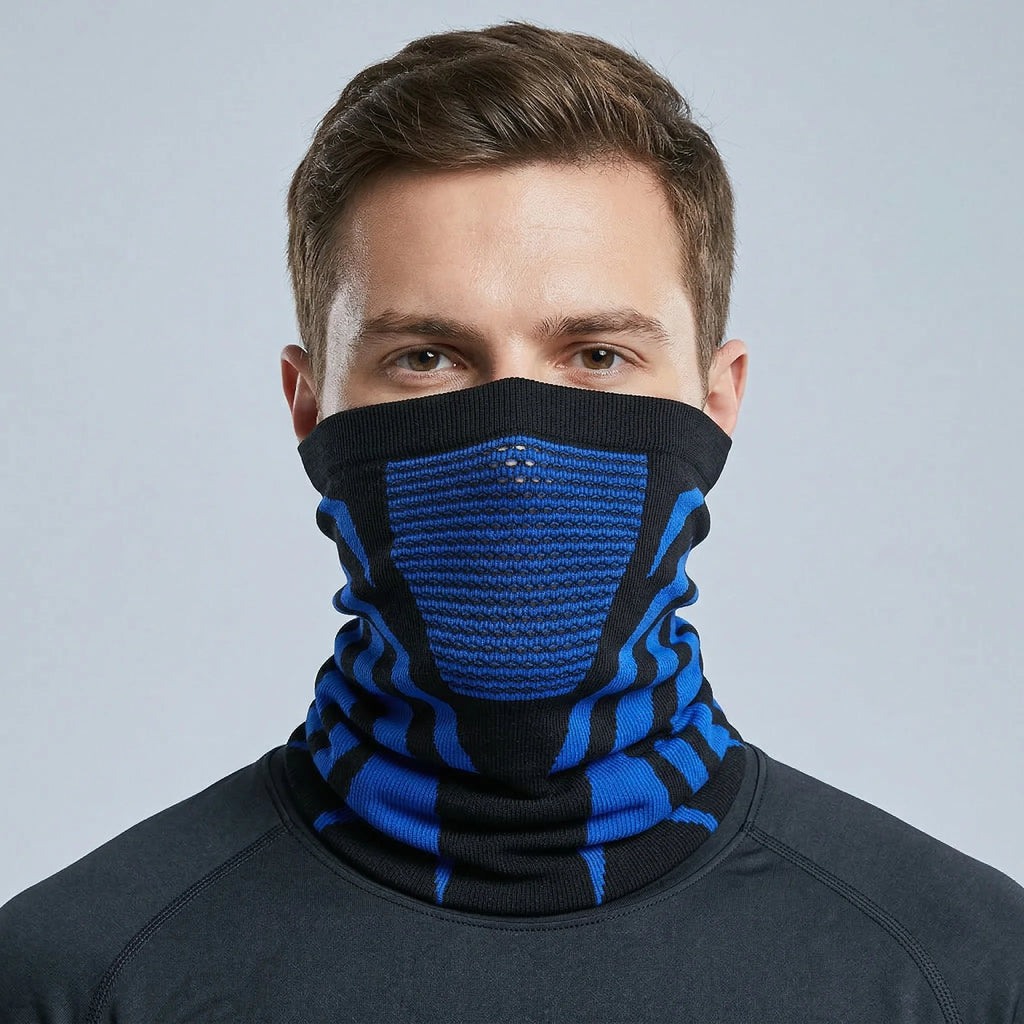 1pc/2pcs/3pcs Unisex Winter Breathable Warm Ski Mask Bike Motorcycle Half Face Mask Scarf Outdoor Hiking Fishing Cycling Mask