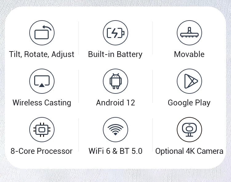 24-Inch 32 LCD built-in battery touchscreen monitor