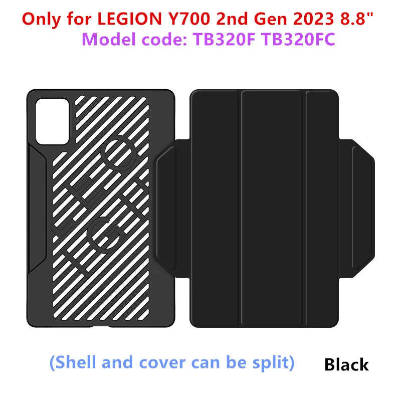 For Lenovo Legion Y700 2026 Case TB323FU Smart Cover Funda for LEGION Y700 5th 4th 3rd 2nd Generation 8.8'' Tablet Magnetic Case